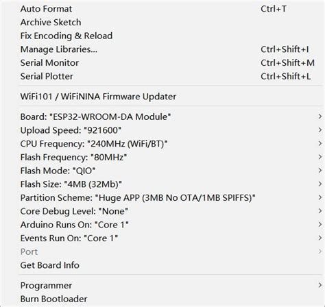 How to upload the ESP32 display factory program by Arduino IDE ...