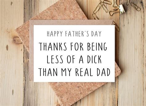 Funny Step Dad Card Fathers Day Card Funny Step Dad Card Fathers Day