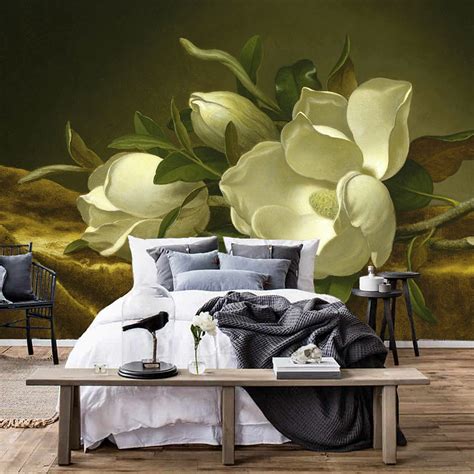 Magnolia Mural Floral Behangcollectie