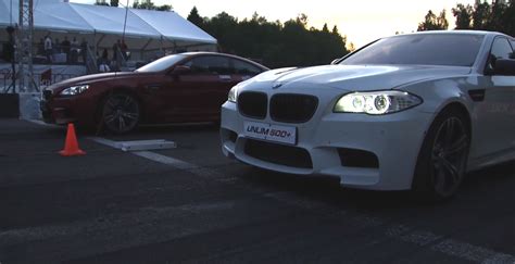 In-House Battle: BMW M5 vs M6 [Video]