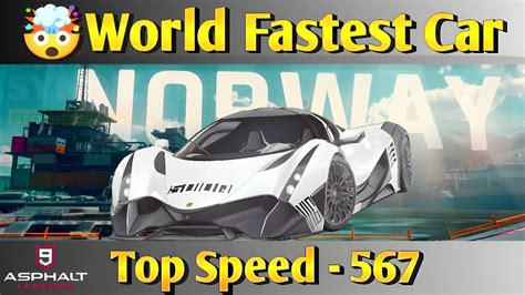 Omg World Fastest Car Devel Sixteen In Asphalt Test Drive In Drive