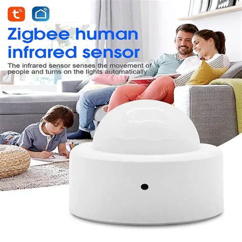 Tuya Zigbee Sensor De Movimiento Pir Inteligente Detector Infrarrojo