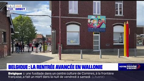 Belgique La Rentr E Scolaire Avanc E En Wallonie