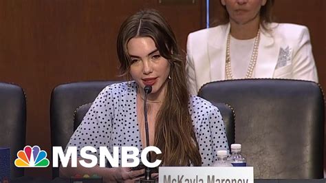 Mckayla Maroney Testifies At Hearing On Handling Of Larry Nassar