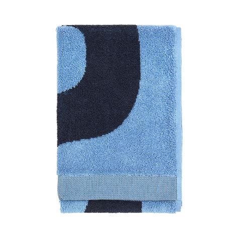 Marimekko Seireeni Dark Blue Guest Towel Marimekko Sale