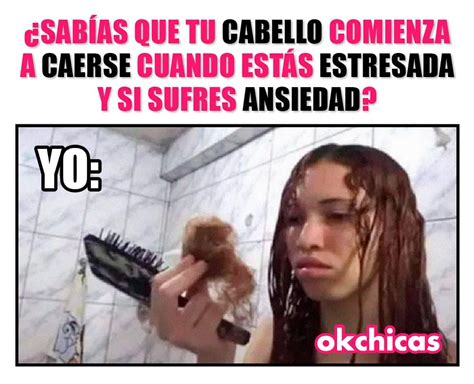 Sabías que tu cabello comienza a caerse cuando estás estresada y si