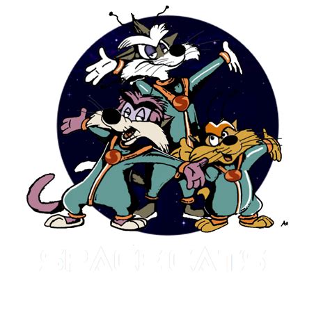 Space Cats With Logo By Anthonydisneyartist On Deviantart