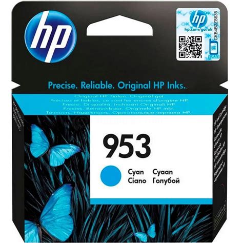 Cartouche Hp 953 Cyan Pour Officejet Pro 8210 8218 8715 8720 8730 8710 8725 7720 7730