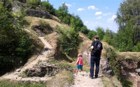 Marcinka Góra św Marcina trasa i ruiny zamku Tarnów