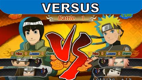 VERSUS Lee Ten Ten Neji Vs Naruto Sakura Sai Naruto Shippuden