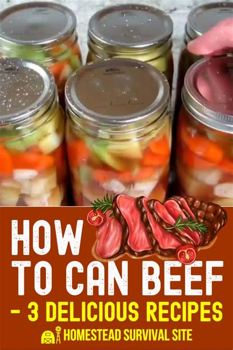 How To Can Beef 3 Delicious Recipes Roasted Vegetable Recipes