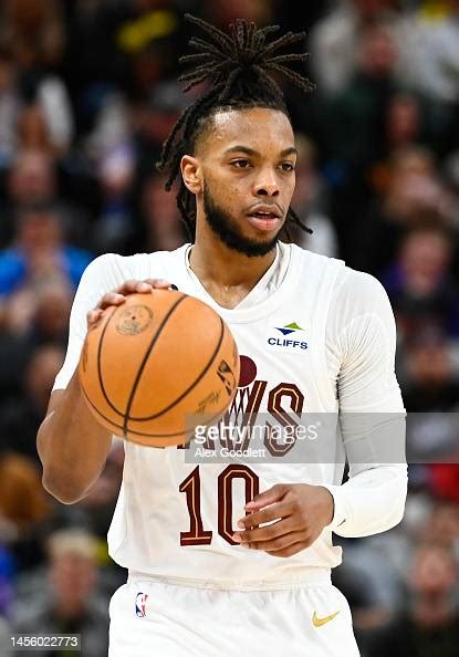 Darius Garland Of The Cleveland Cavaliers In Action During The Second