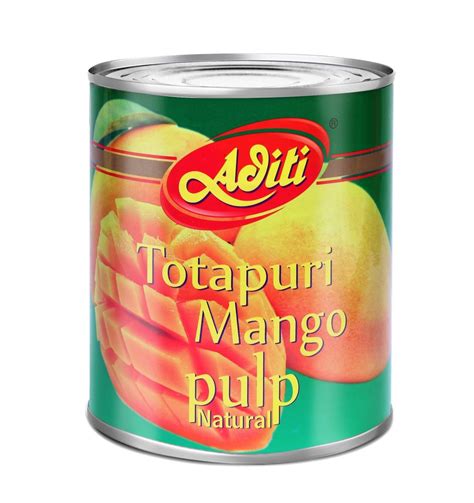 Yellow Aditi Totapuri Mango Pulp Packaging Size Kg Speciality