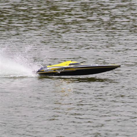 Joysway Alpha Brushless Boat 2 4GHz Yellow ARTR Electric RC Boat