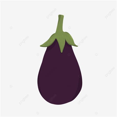 Purple Eggplant Illustration Eggplant Purple Vegetable PNG