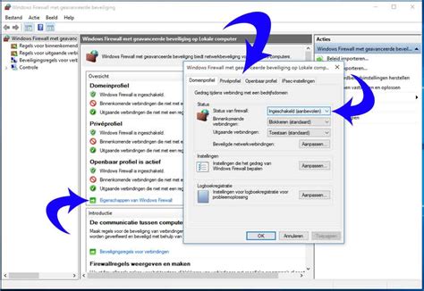 De Windows Firewall In Of Uitschakelen In Windows 10