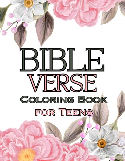 Bible Verse Coloring Book For Teens A Creative Journey Of Faith GN