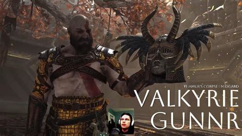 God Of War 2018 Valkyrie Gunnr Thamur S Corpse Midgard YouTube