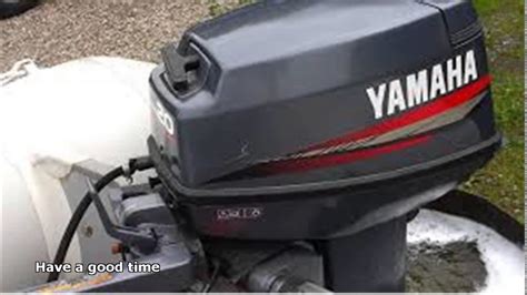 Yamaha 40 Hp Outboard 2 Stroke Youtube