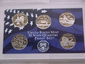 2001 U S Mint Clad Proof Set Ray Komka Coins