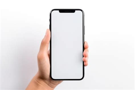 Premium Photo A Person Holding An Iphone In Their Hand