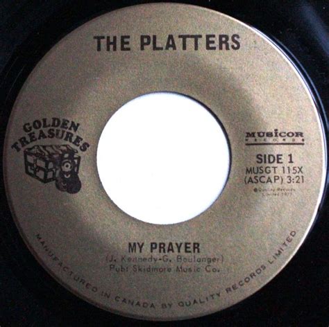 The Platters My Prayer 1986 Vinyl Discogs