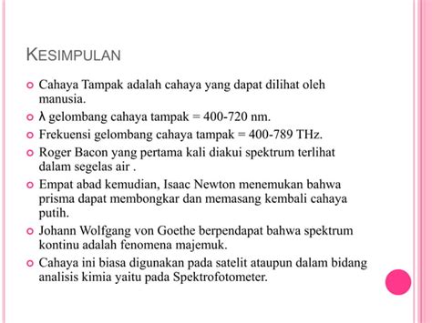 Cahaya Tampak 12 Ppt