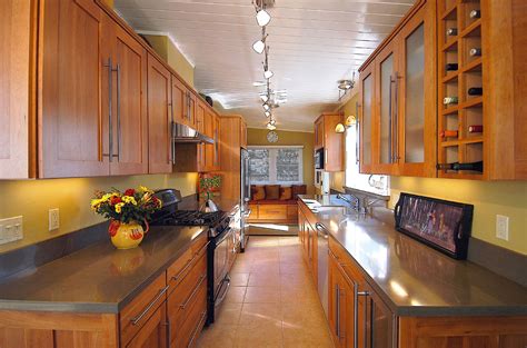 Awesome Mid Century Modern Galley Kitchen Best Home Design