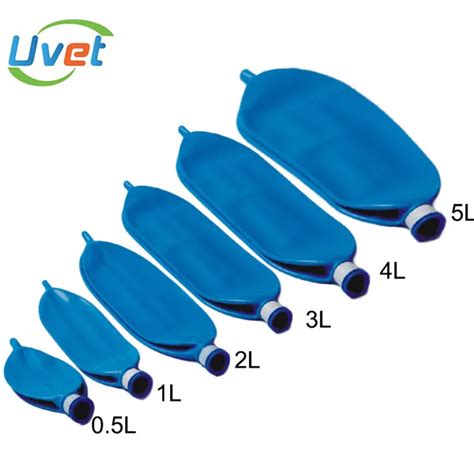 Uvet Anesthesia Ventilator Disposable Latex Breathing Bag 0 5l 1l 2l 3l