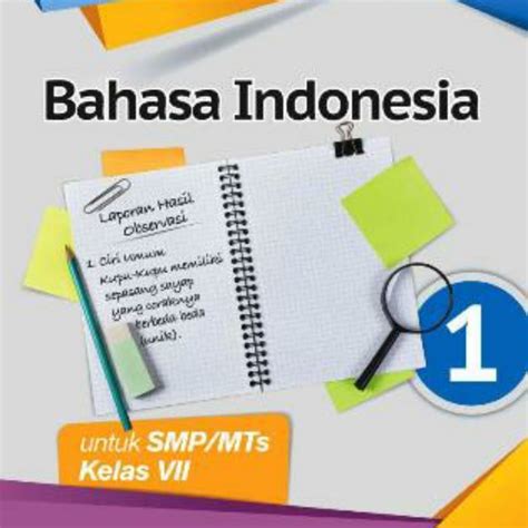 Jual BUKU MANDIRI BAHASA INDONESIA KELAS 7 SMP ERLANGGA Shopee Indonesia