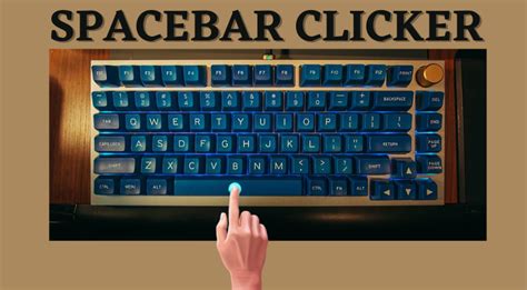 Test Your Spacebar Clicking Speed With The Spacebar Counter