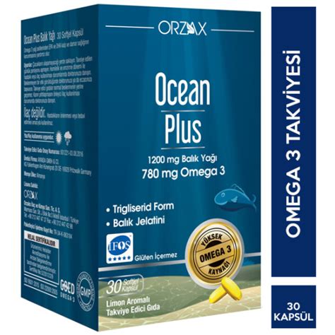 Orzax Ocean Plus Omega Mg Soft Jel Bal K Ya Nar Ecza