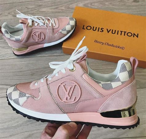 Hot Pink Lv Sneakers With