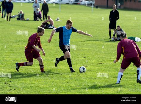 Sunday League Football Stock Photo Alamy