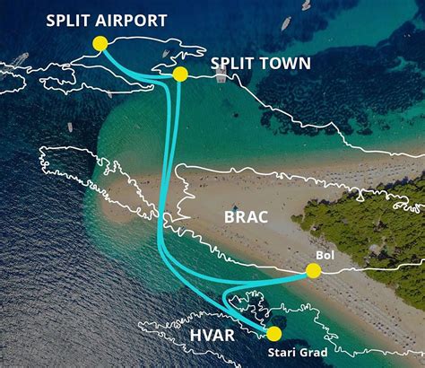 New Fast Ferry From Split Airport To Brac And Hvar Islands Croatia