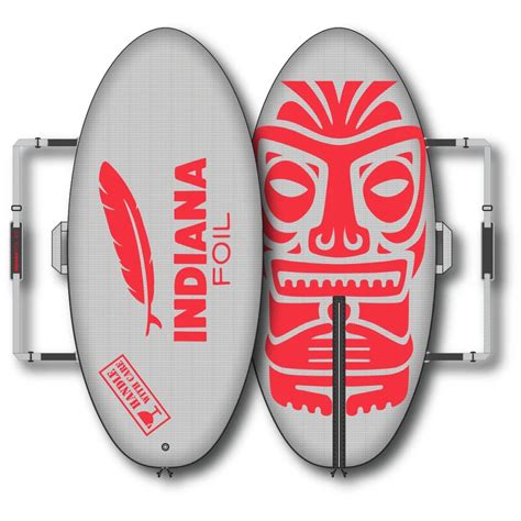 Indiana 4 0 Pump Surf And Wing Carbon Board Red Sportpursuit