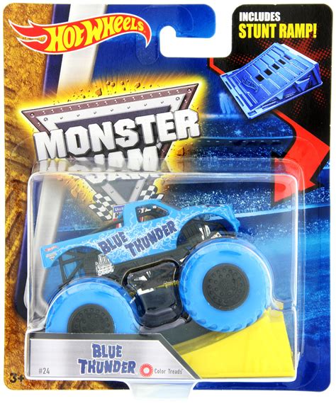 Buy Hot Wheels Monster Jam Blue Thunder At Mighty Ape Australia