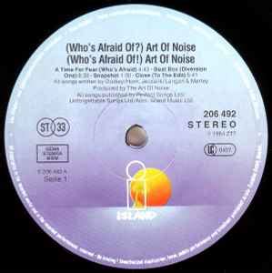 Art Of Noise Who S Afraid Of The Art Of Noise LP Retrodisko Pood