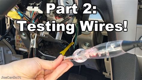 Diy Remote Starter Part 2 Testing Wires Youtube