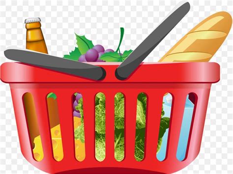 Shopping Cart Grocery Store Clip Art Vector Graphics Supermarket, PNG ...