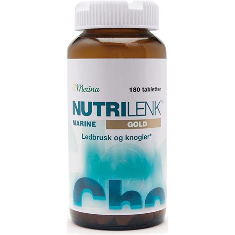 Køb Nutrilenk Gold Marine 180 Tabl. - Mecindo