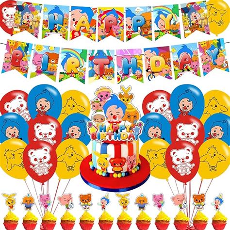 Plim Plim Theme Party Supplies Plim Plim Birthday Party Decorations