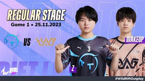 TT Vs WHG Game 1 Bo3 Regular Stage WRL Asia 2023 Season 2