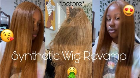 How To Revive A Synthetic Wig Youtube