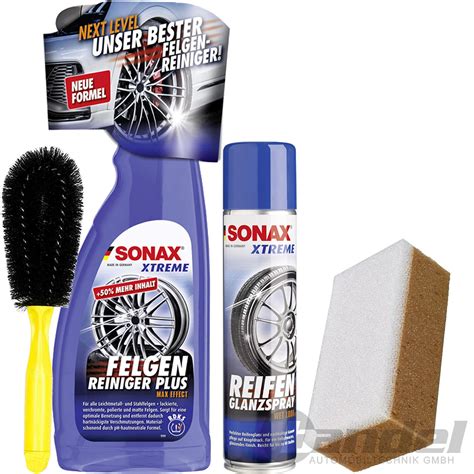 Sonax Xtreme Reifenglanz Felgenreiniger Plus Reinigung Pflege Reifen