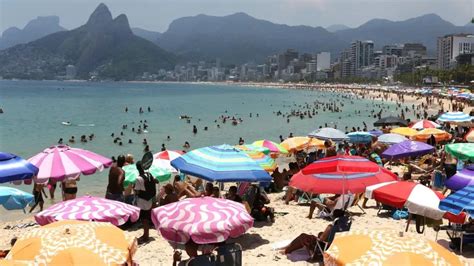 Rio registra sensação térmica de mais de 52 graus