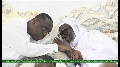 Revivez La Visite Du Pr Macky Sall Serigne Mountakha Youtube