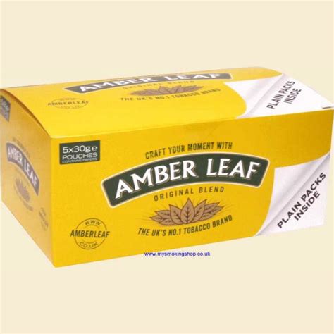 Amber Leaf Original Hand Rolling Tobacco 5 X 30g Pouches