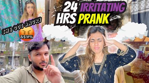 Hours Irritating Prank On Wife Funniest Irritating Prank Kainat