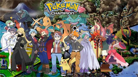 Pokemon Champion Wallpaper Poster By Mugen Senseistudios On Deviantart